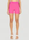 Jacquemus Le Short Pralu Knitted Shorts In Pink