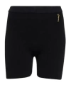 Jacquemus Le Short Pralu Ribbed-knit Shorts In Black