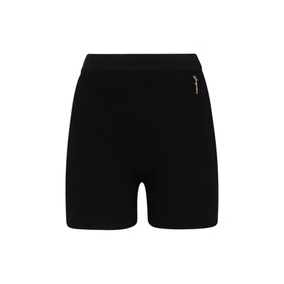 Jacquemus Le Short Pralu Shorts In Black