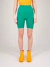 Jacquemus Le Short Tuba High-rise Biker Shorts In Green