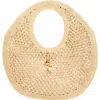 Jacquemus Le Petit Rond Raffia Shoulder Bag