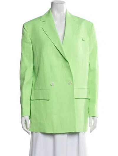 Pre-owned Jacquemus Le Splash Blazer In Green