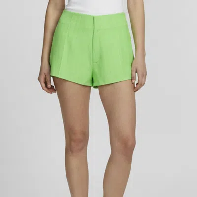 Pre-owned Jacquemus Le Splash Neon Green Crepe Le Limao Shorts S