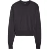 Jacquemus Le Sweater Brode Merino Wool Blend Sweater In Black