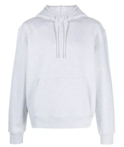 Jacquemus Brode Cotton Hoodie In Gray