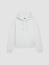 Jacquemus Logo Embroidered Drawstring Hoodie In Grey 2