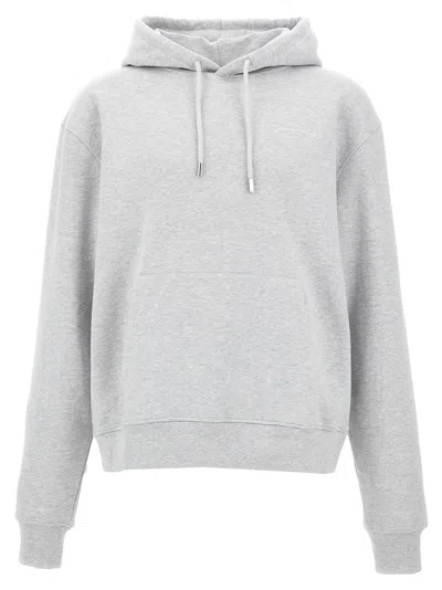 Jacquemus Men's "le Sweatshirt Brodã©" Hoodie In Grey
