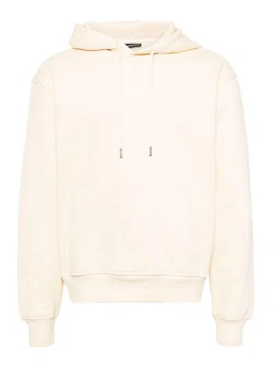 Jacquemus Sweatshirt With Logo In Yellow
