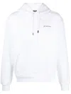 Jacquemus White Le Raphia 'le Sweatshirt Brodé' Hoodie In White