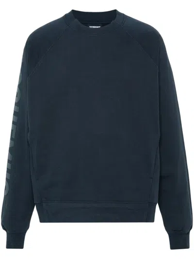 JACQUEMUS LE SWEATSHIRT TYPO LOGO-PRINT TOP