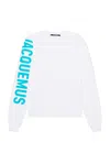 Jacquemus White La Casa 'le Sweatshirt Typo' Sweatshirt In Multi-white