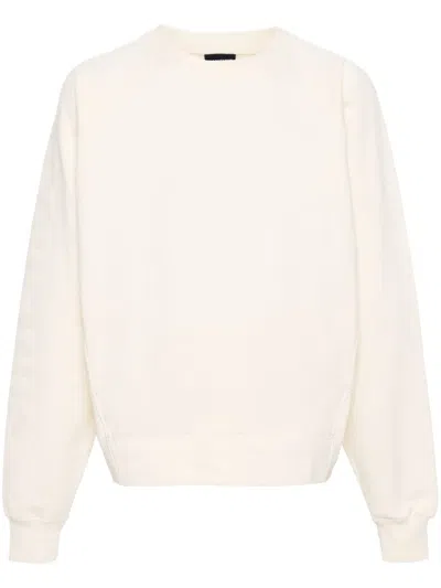 Jacquemus Logo Knit Sweater In Light Beige