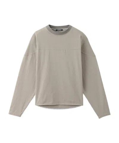 Jacquemus Le T-shirt Atelier Manches Longues In Brown