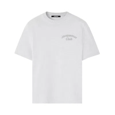 Pre-owned Jacquemus Le T-shirt Club 'grey' | Men's Size Xs In Gray