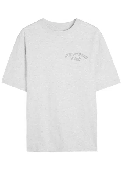 JACQUEMUS JACQUEMUS LE T-SHIRT CLUB LOGO COTTON T-SHIRT