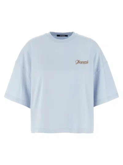 Jacquemus 'le T-shirt Corto' T-shirt In Blue