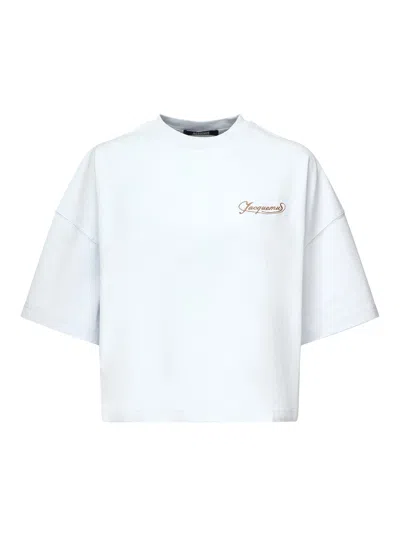 Jacquemus Le T-shirt Cropped T-shirt In Multi