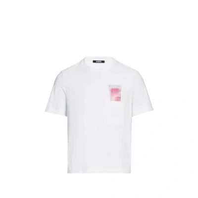 Jacquemus Esquimau Print T-shirt In White