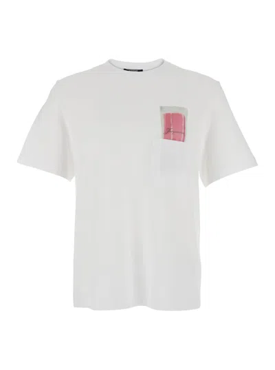 Jacquemus Esquimau Print T-shirt In White
