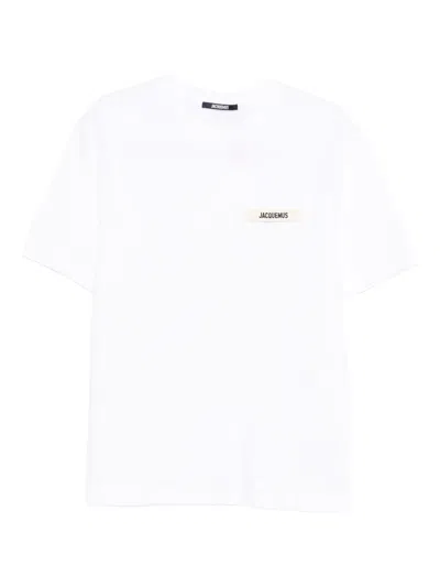 JACQUEMUS LE T-SHIRT GROS GRAIN