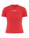 Jacquemus Round Neck Short Sleeve T-shirt