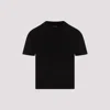 Jacquemus The Crewneck T-shirt With Gros Grain Logo Detail In Black
