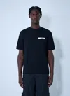 Jacquemus Grosgrain Crewneck T-shirt Short Sleeves In Black