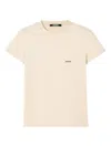 Jacquemus Le Tshirt Gros Grain Short Sleeve In Neutral