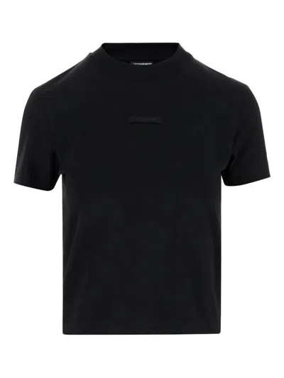 JACQUEMUS JACQUEMUS LE T-SHIRT GROS GRAIN CLOTHING