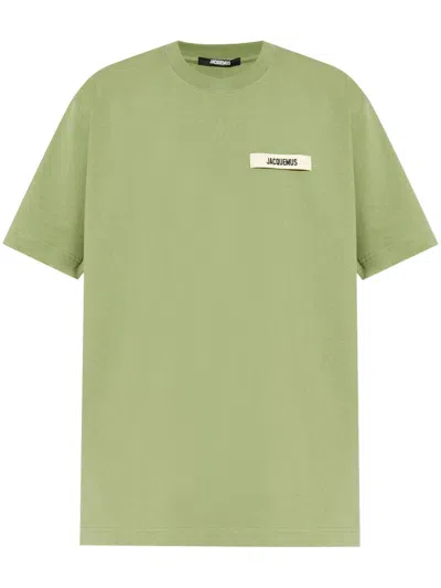 JACQUEMUS LE T-SHIRT GROS GRAIN