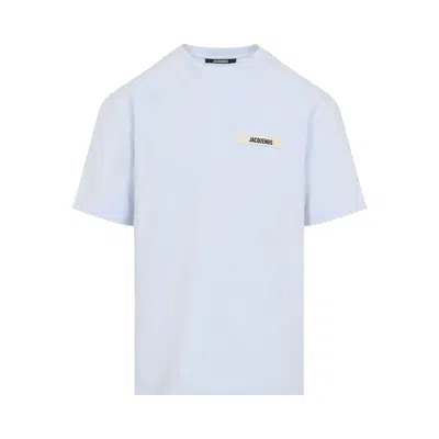 Pre-owned Jacquemus Le T-shirt Gros Grain 'light Blue' | Men's Size S