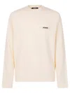 Jacquemus Long-sleeved T-shirt In Neutral