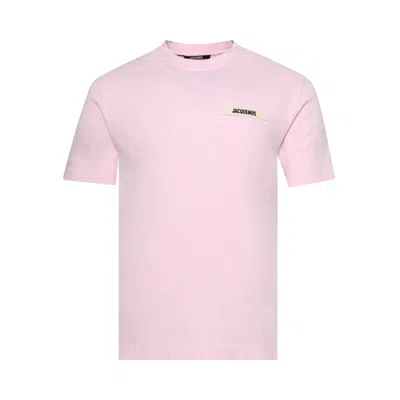 Pre-owned Jacquemus Le T-shirt Gros Grain 'pink' | Men's Size Xl