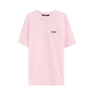 Pre-owned Jacquemus Le T-shirt Gros Grain 'pink' | Women's Size M