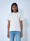 Jacquemus Relaxed-fit Cotton T-shirt With Subtle Logo In White