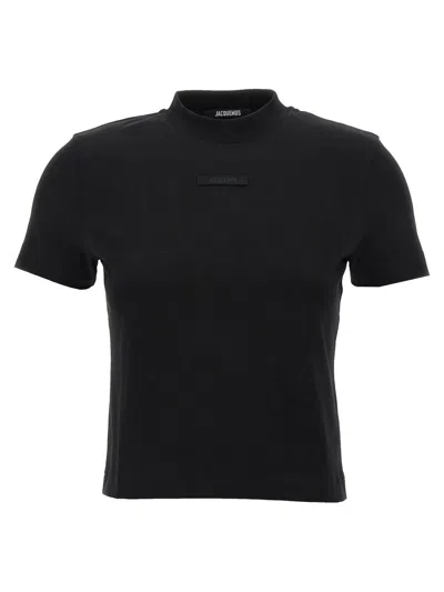 JACQUEMUS JACQUEMUS 'LE T-SHIRT GROS-GRAIN' T-SHIRT