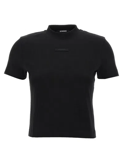 JACQUEMUS JACQUEMUS 'LE T-SHIRT GROS-GRAIN' T-SHIRT