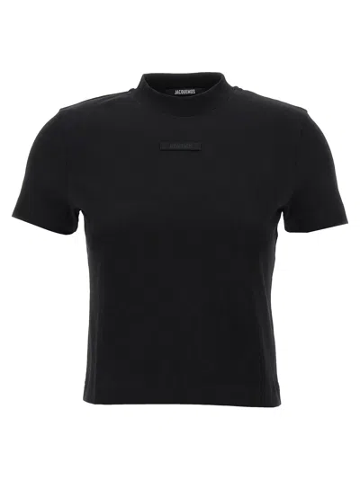 JACQUEMUS LE T-SHIRT GROS-GRAIN T-SHIRT