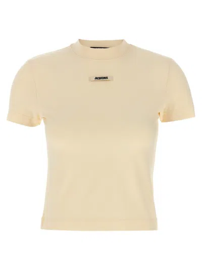 JACQUEMUS 'LE T-SHIRT GROS-GRAIN' T-SHIRT