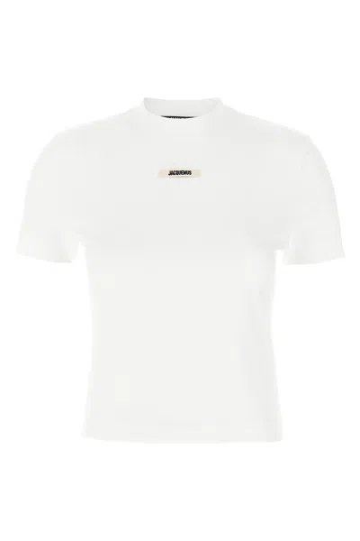 JACQUEMUS 'LE T-SHIRT GROS-GRAIN' T-SHIRT