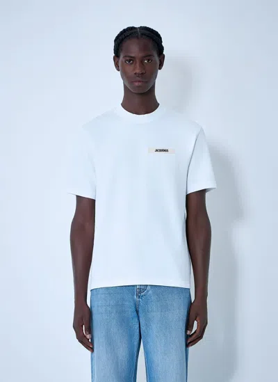 Jacquemus Le T-shirt Gros Grain T-shirt In Blue