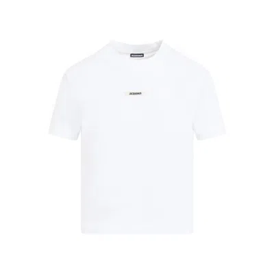 Jacquemus Le T-shirt Gros Grain Women In White