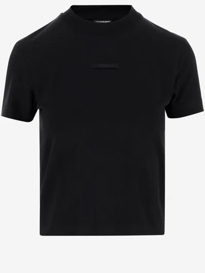 JACQUEMUS LE T-SHIRT GROSGRAIN