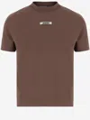 Jacquemus Le T Shirt Grosgrain In Brown