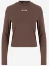 Jacquemus Le T Shirt Grosgrain Manches Longues