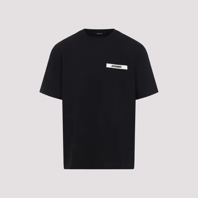 JACQUEMUS LE T-SHIRT GROSGRAIN T-SHIRT