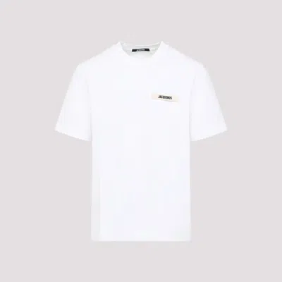 JACQUEMUS LE T-SHIRT GROSGRAIN T-SHIRT