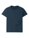 Jacquemus Short-sleeved T-shirt In Blue
