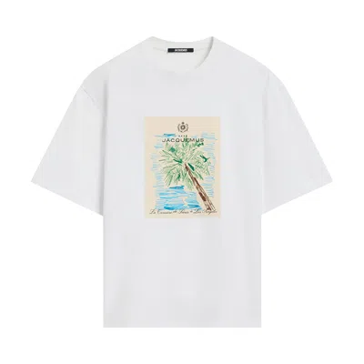 Pre-owned Jacquemus Le T-shirt Marino 'arty Hotel White' | Men's Size Xl