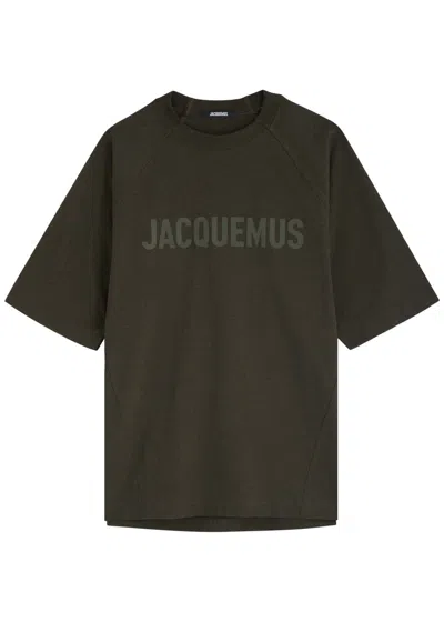Jacquemus Item O-neck Short-sleeved T-shirt In Military Green